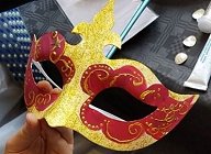 Venetiaans masker workshop kleine groep